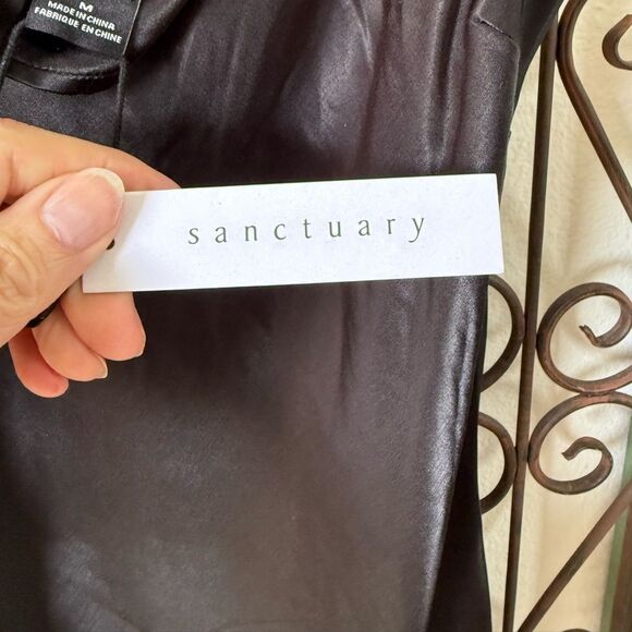 Sanctuary sold at Revolve, gorgeous black slip dress. Size M. Simple ellegance! - Picture 6 of 6